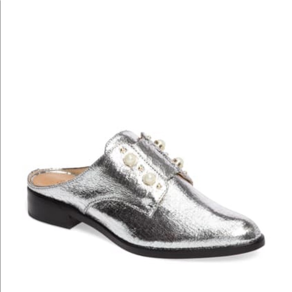 SCHUTZ Shoes - Schutz Jaine Imitation Pearl Embellished Mule